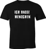 Herren T-Shirt Ich hasse Menschen Spruch Fun-Shirt Produktbild-Vorschau 1