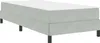 vidaXL Boxspringbett mit Matratze Hellgrau 80 x 200 cm Produktbild-Vorschau 4
