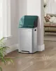 SONGMICS Mülleimer 50 L, 15 Müllsäcke, Edelstahl, Produktbild-Vorschau 3