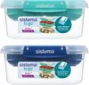 SISTEMA Lunchbox "Stax" 2-fach sortiert 113076 Produktbild-Vorschau 5