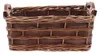 Füllkorb aus Weide + Holz, mittel, mit Griffen, braun Produktbild-Vorschau 7