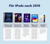 A grid of different iPad models with their corresponding model numbers and release years listed below. Produktbild-Vorschau