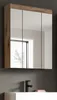 Bad Spiegelschrank "Willow" in Eiche, Badschrank 3-türig / Produktbild-Vorschau 3