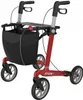ATHLON SL Carbon Ultralight Rollator - 55 cm Rot Soft Produktbild-Vorschau 1