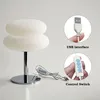 JDONG LED Nachttischlampe Vintage Glas Tischlampe Elegante Produktbild-Vorschau 3