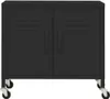 vidaXL Armoire de stockage noire 60x35x56 cm acier Voir les images du produit 3