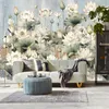 Muralo Selbstklebende Fototapete BLUMEN Blätter Pflanzen Produktbild-Vorschau 8