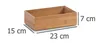 Zeller Ordnungsbox, Bamboo 23x15x7 Produktbild-Vorschau 10