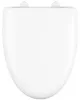 Toaletní sedátko – pro Cersanit Arena – bílé – 44,5 cm × 36 Náhled obrázku produktu 3