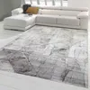 Teppich modern Wohnzimmerteppich abstrakt in grau creme Produktbild-Vorschau 1