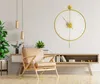 A living room scene with a chair, console table, and a large wall clock. Náhľad obrázku produktu