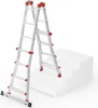 Multifunkční teleskopický žebřík Hailo M80 4x4 příčky Náhled obrázku produktu 9