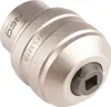 A close-up studio shot of a metal drill chuck adapter. Produktbild-Vorschau