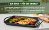 Kitchenbear - Grillplatte aus Gusseisen inkl. Silikonmatte Produktbild-Vorschau 3