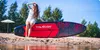 THUNDER Moth Stand Up Paddle Board 320x75x15 cm Rot Shwarz Produktbild-Vorschau 5