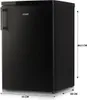 Domo DO91124 Kühlschrank  A - G 108 l Standgerät Schwarz Produktbild-Vorschau 6
