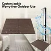 CCLIFE WPC Terrassendielen, Balkon Boden, Terrassenfliesen, Produktbild-Vorschau 5