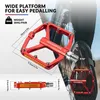 ROCKBROS Fahrradpedale mit Reflektoren Platform Pedale, Produktbild-Vorschau 6