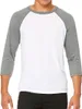 Canvas 3200 | Herren 3 / 4 Sleeve Baseball T-Shirt - Farbe: Produktbild-Vorschau 13
