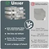 UISEBRT 10x Autocollants pour carrelage mural en PVC 34 x Voir les images du produit 7