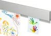 Posterleiste Info Rail aluminium 200 cm Produktbild-Vorschau 1