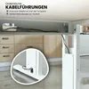 bümö Schreibtisch Serie-O - Gestell: Silber, Nachbildung: Produktbild-Vorschau 6