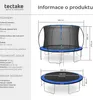 tectake® Jumpy trampolína Ø 366 cm, certifikovaná GS, s Náhled obrázku produktu 7