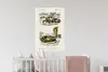 MuchoWow® Nálepka na stenu - Had - Vintage - Plazy - Náhľad obrázku produktu 5