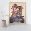 Malen nach Zahlen mit einem Rahmen Jurassic Park Gemälde Produktbild-Vorschau 2