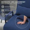 Odklápěcí křeslo s funkcí lůžka, křeslo 3 v 1 s možností Náhled obrázku produktu 6