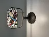 LumiLamp Banker Leselampe Libelle Glas Mosaik 27 cm Produktbild-Vorschau 5