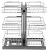 Vevor Organizer Do Szafki Kuchennej 3 Poziomy 6 Półek Podgląd zdjęcia produktu 1