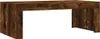 vidaXL Konferenčný stolík Smoked Oak 102x50x36 cm Náhľad obrázku produktu 1