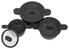 HAPPINESS BLACKLINE Topfset 6tlg., fettarmes und gesundes Produktbild-Vorschau 2