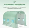 Polyethylenfolie, 3x2x2m, Ersatzfolie mit 6 Fenster, für Produktbild-Vorschau 5