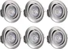 Monzana Einbaustrahler 6er Set LED Flach 68mm Dimmbar Produktbild-Vorschau 4