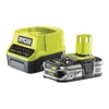 Ryobi RC18120-125 18 V/2,5 Ah starter set ONE+, batteria e Anteprima dell’immagine prodotto 1