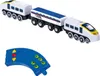 A toy train set and its remote control are displayed against a white background. Náhľad obrázku produktu