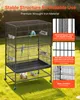 Ptačí klec VEVOR, 800x520x1320 mm, voliéra pro ptáky z Náhled obrázku produktu 3