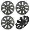 13" Zoll Radkappe Dunkelgrau Radzierblende Radblende für VW Produktbild-Vorschau 1