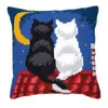 Vervaco KK668 Stickkissen Motiv Katzen Produktbild-Vorschau 1