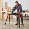 HOMCOM Gehrungssägenständer mit Rollen und ausziehbaren Produktbild-Vorschau 2
