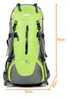 Wanderrucksack 50L Trekkingrucksack Wasserdicht, Produktbild-Vorschau 4