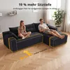 GLP Modulares Ecksofa 256 cm aus Cord, 4-Sitzer mit Produktbild-Vorschau 8