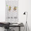Mr. & Mrs. Panda Wandbild Bienen Paar - Grau Pastell - Produktbild-Vorschau 4