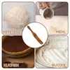 Teigschaber Holz 28cm aus Teakholz, Sauerteig Zubehör, Produktbild-Vorschau 3