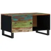 BEI CLORIS Couchtisch 80x50x40 cm Altholz Massiv & Produktbild-Vorschau 5