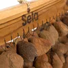 SELA Shaker SESDC3, mehrreihig, aus Pangi-Samen und Produktbild-Vorschau 3