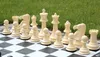 Petit jeu d'échecs et de dames pour l'extérieur / le jardin Voir les images du produit 2