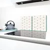 Herdabdeckplatten 2x40x52 Glaskeramikkochfeld 2-Teilig Glas Produktbild-Vorschau 3